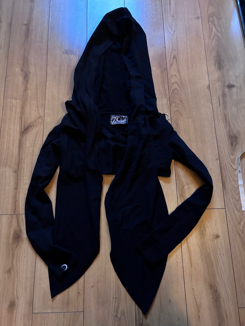 Killstar cropped Hooded Cardigan